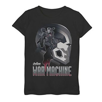 Girls 7-16 Marvel Infinity War War Machine Head Profile Graphic Tee