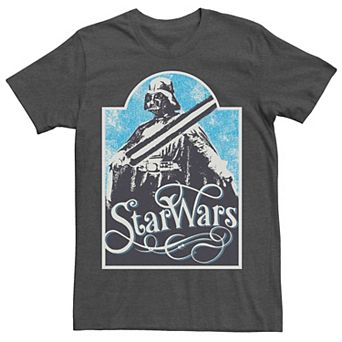 Men's Star Wars Retro Darth Vader Poster Tee