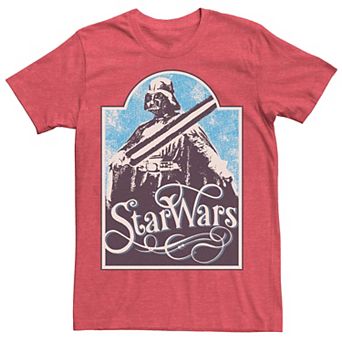 Men's Star Wars Retro Darth Vader Poster Tee