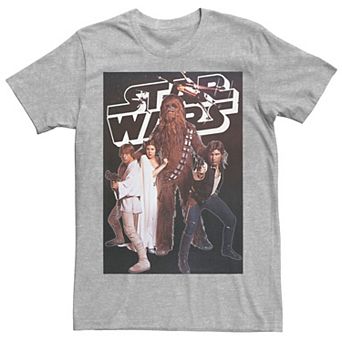 Men's Star Wars Vintage Group Poster Tee