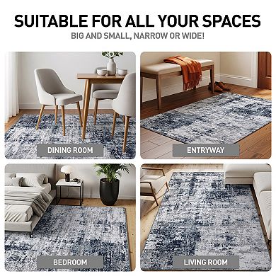 World Rug Gallery Wynn Abstract Rug