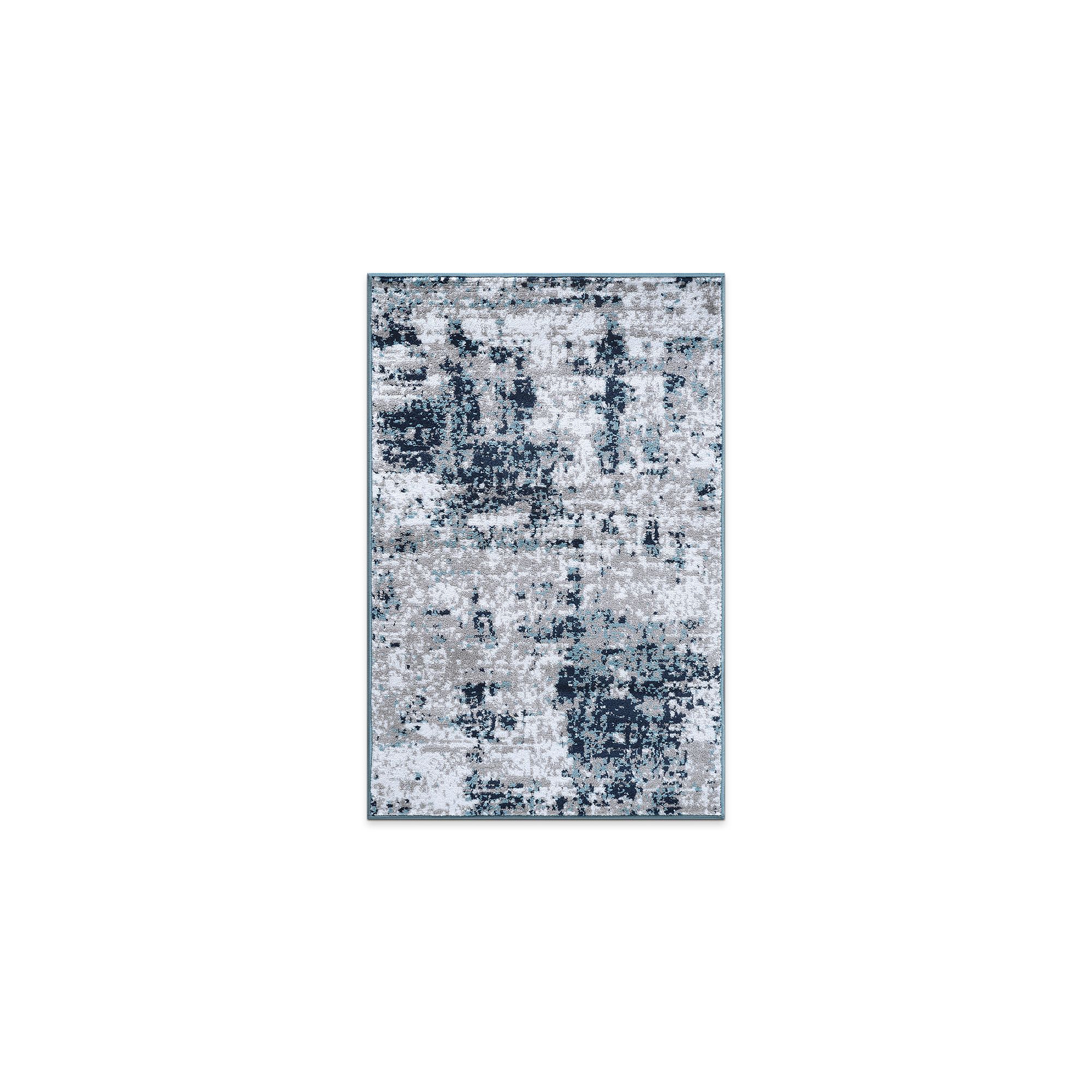 World Rug Gallery Wynn Abstract Rug, Blue