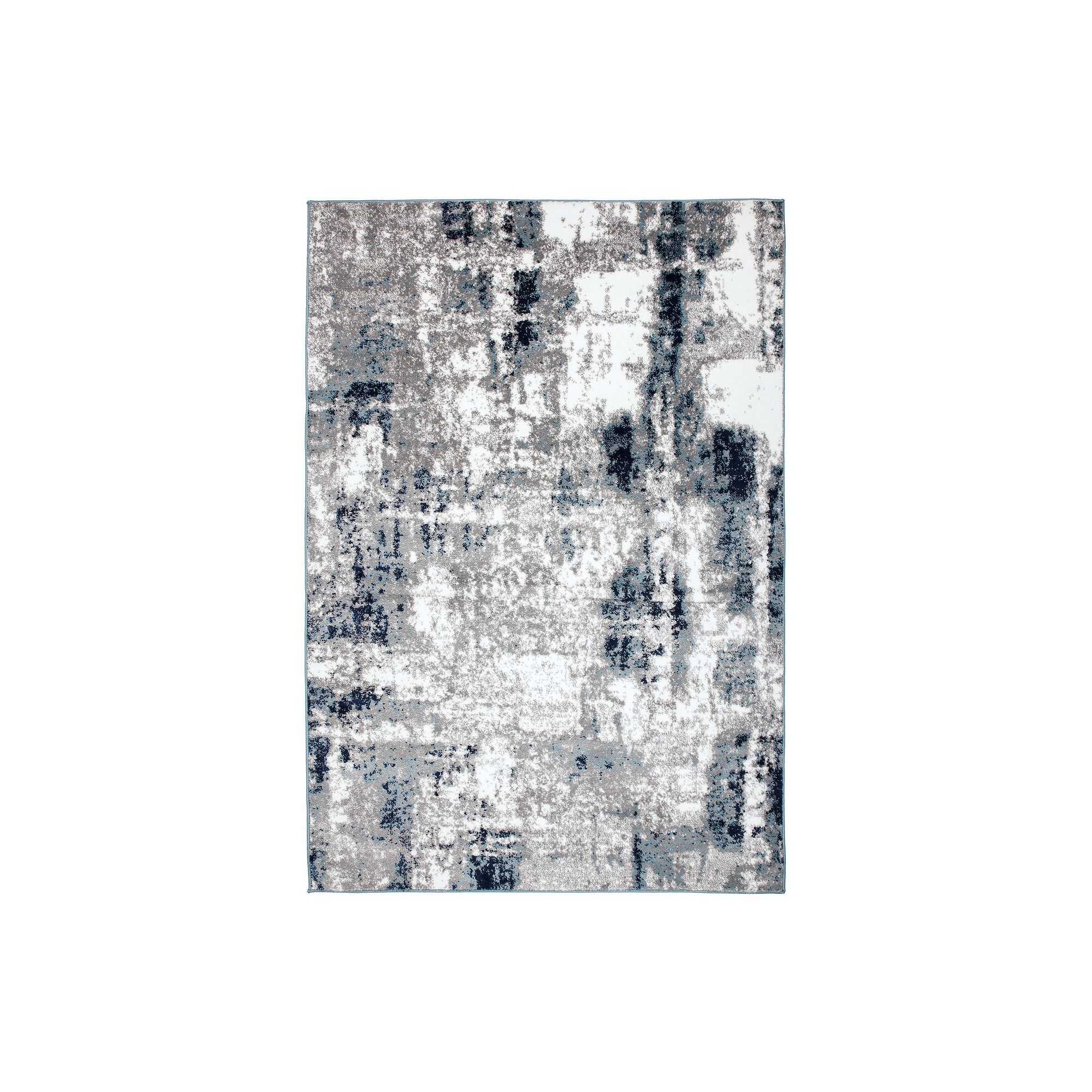 World Rug Gallery Wynn Abstract Rug, Blue