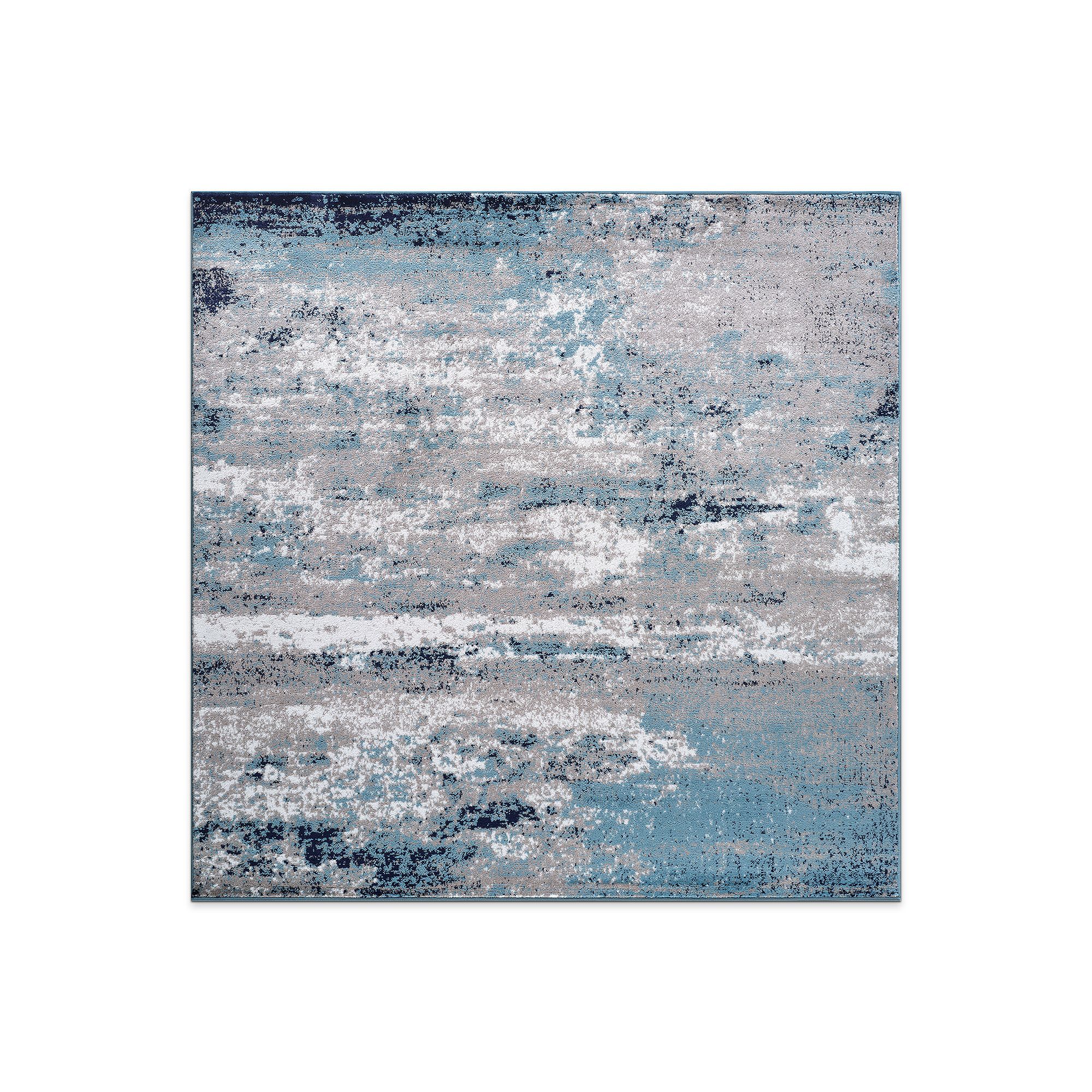 World Rug Gallery Wynn Abstract Rug, Blue
