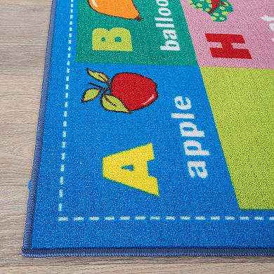 World Rug Gallery Alphabet Youth Rug