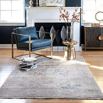 nuLOOM Jayden Cardinal Medallion Area Rug