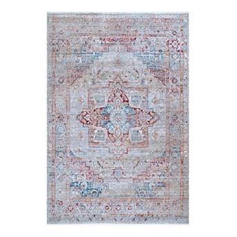 nuLOOM Jayden Cardinal Medallion Area Rug