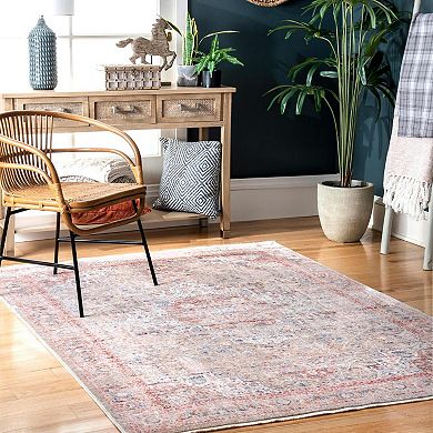 nuLOOM Annalee Nebulous Rosette Area Rug