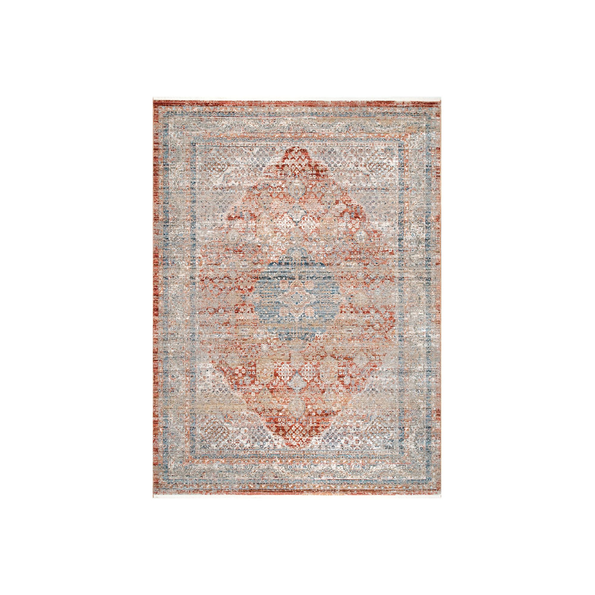 nuLOOM Emmarie Withered Wreath Area Rug, Gray