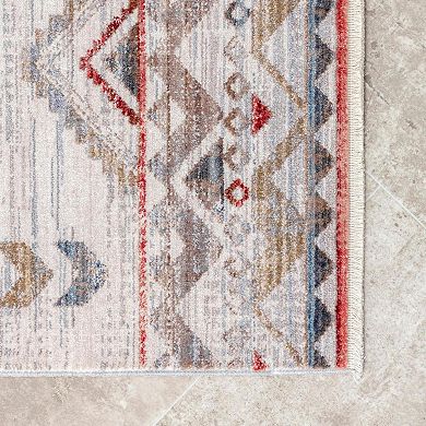 nuLOOM Alondra Tribal Diamonds Area Rug