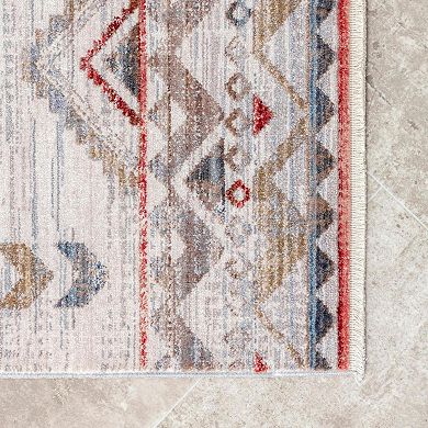 nuLOOM Alondra Tribal Diamonds Area Rug