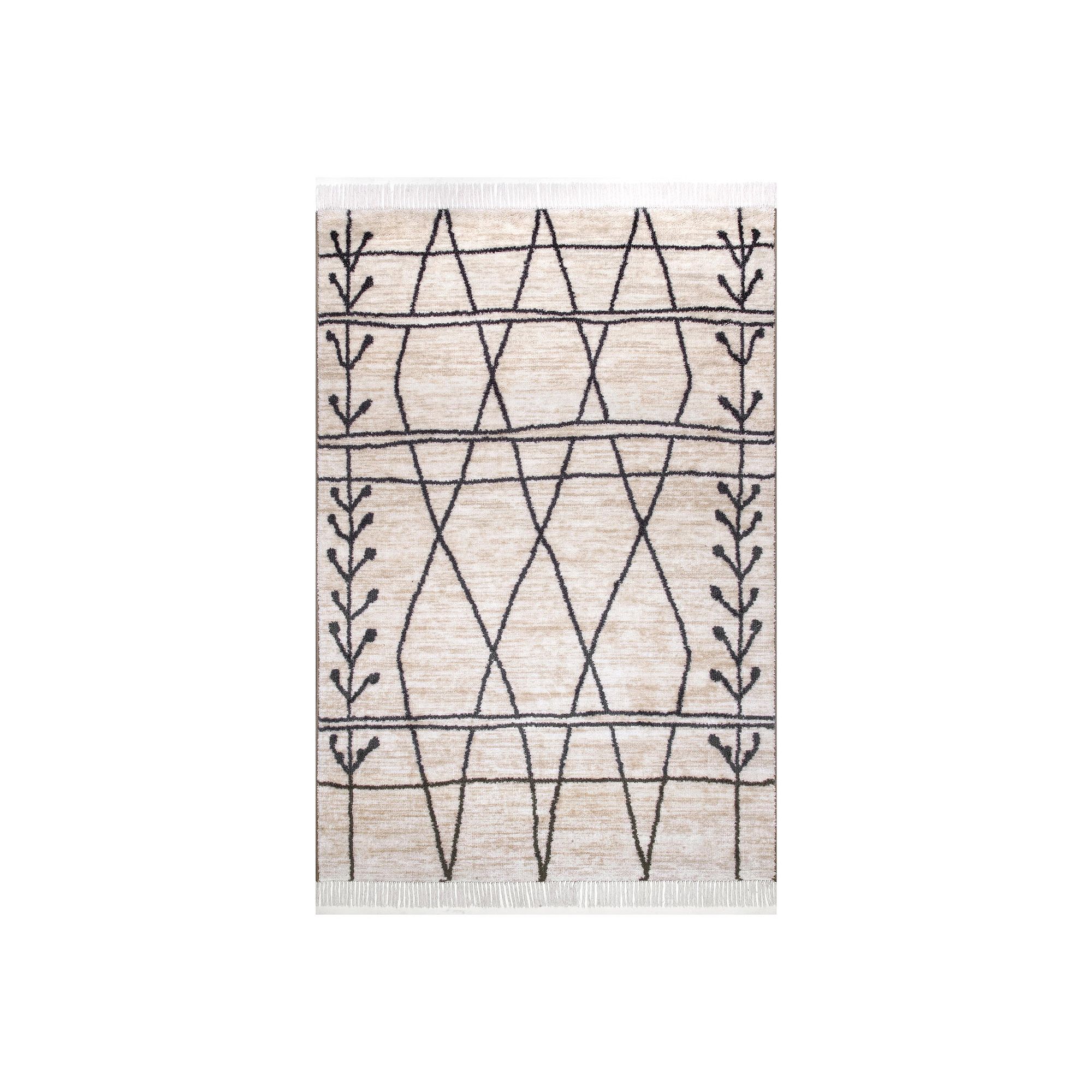 nuLOOM Amia Modern Tribal Area Rug, Beige