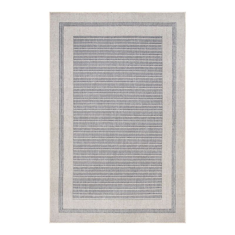 nuLOOM Azalea Tribal Indoor/Outdoor Area Rug, Grey, 8X10 Ft