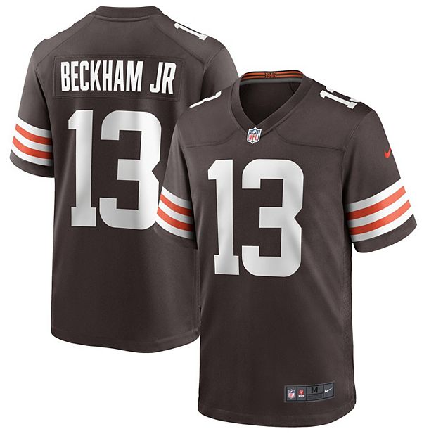 Youth Nike Odell Beckham Jr White Cleveland Browns Game Jersey