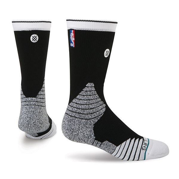 Men's Stance Black Brooklyn Nets Core Crew Socks