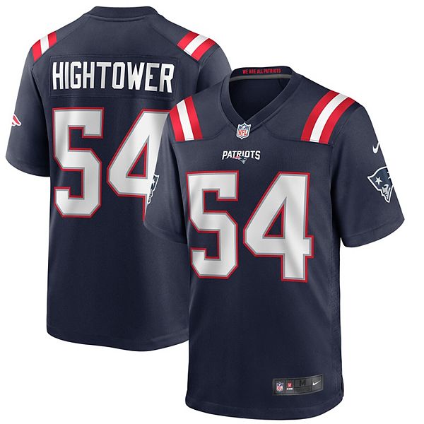 Men's Nike Dont'a Hightower Navy New England Patriots Game Jersey
