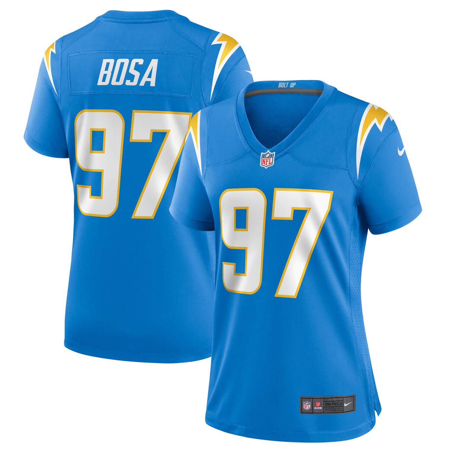 chargers jersey for women