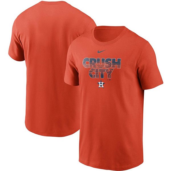 Men's Nike Orange Houston Astros Stadium Filled T-Shirt