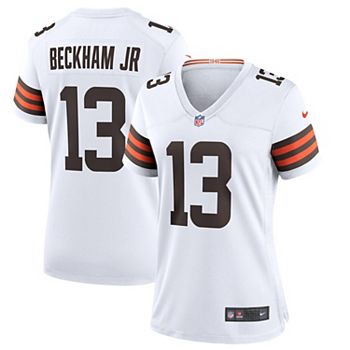 Women's Nike Odell Beckham Jr. White Cleveland Browns Player Game Jersey