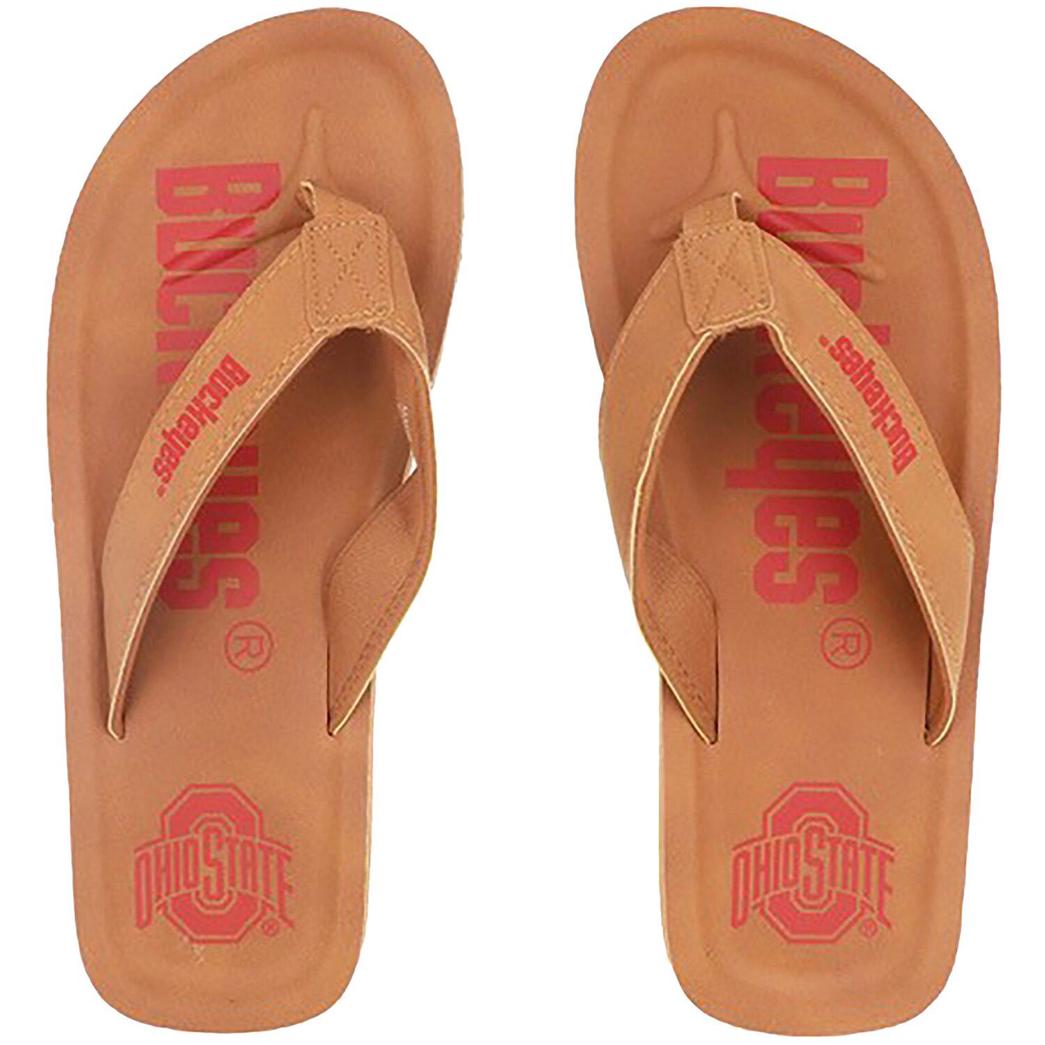 ohio state flip flops