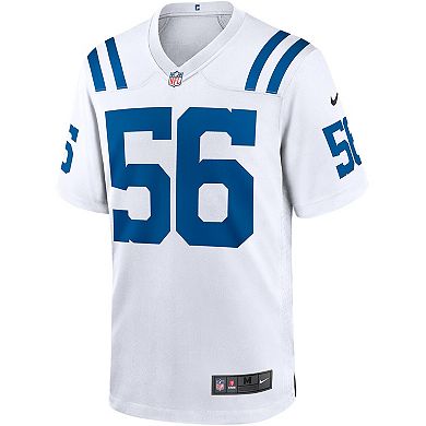 Men's Nike Quenton Nelson White Indianapolis Colts Game Player Jersey