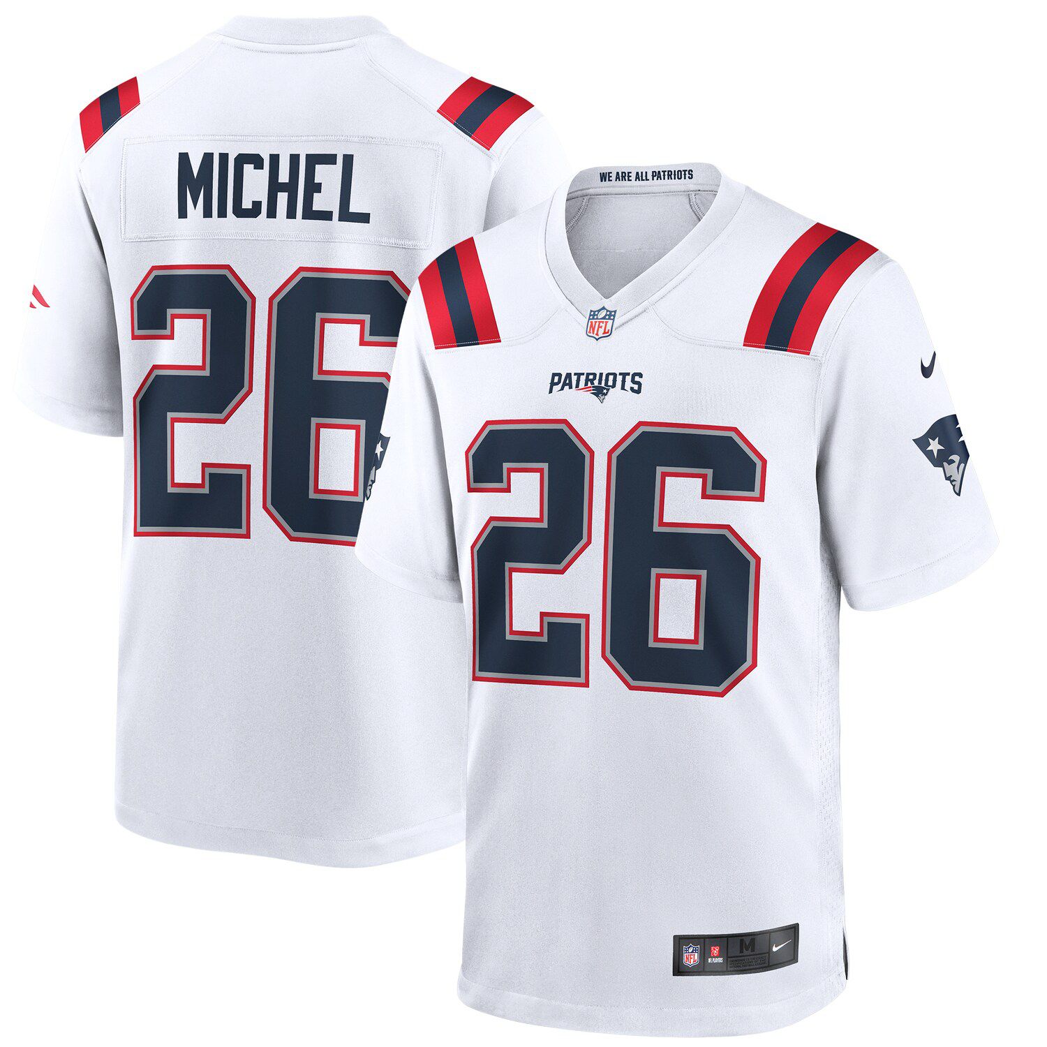 patriots sony michel jersey