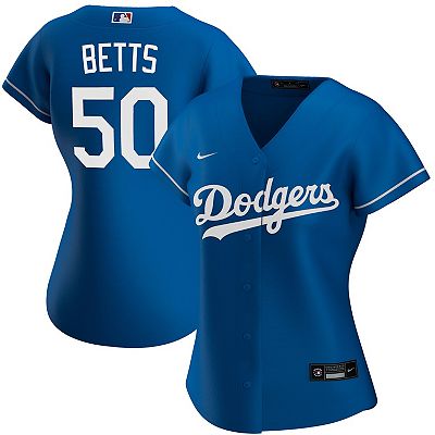 Women s Nike Mookie Betts Royal Los Angeles Dodgers Alternate Replica Player Jersey