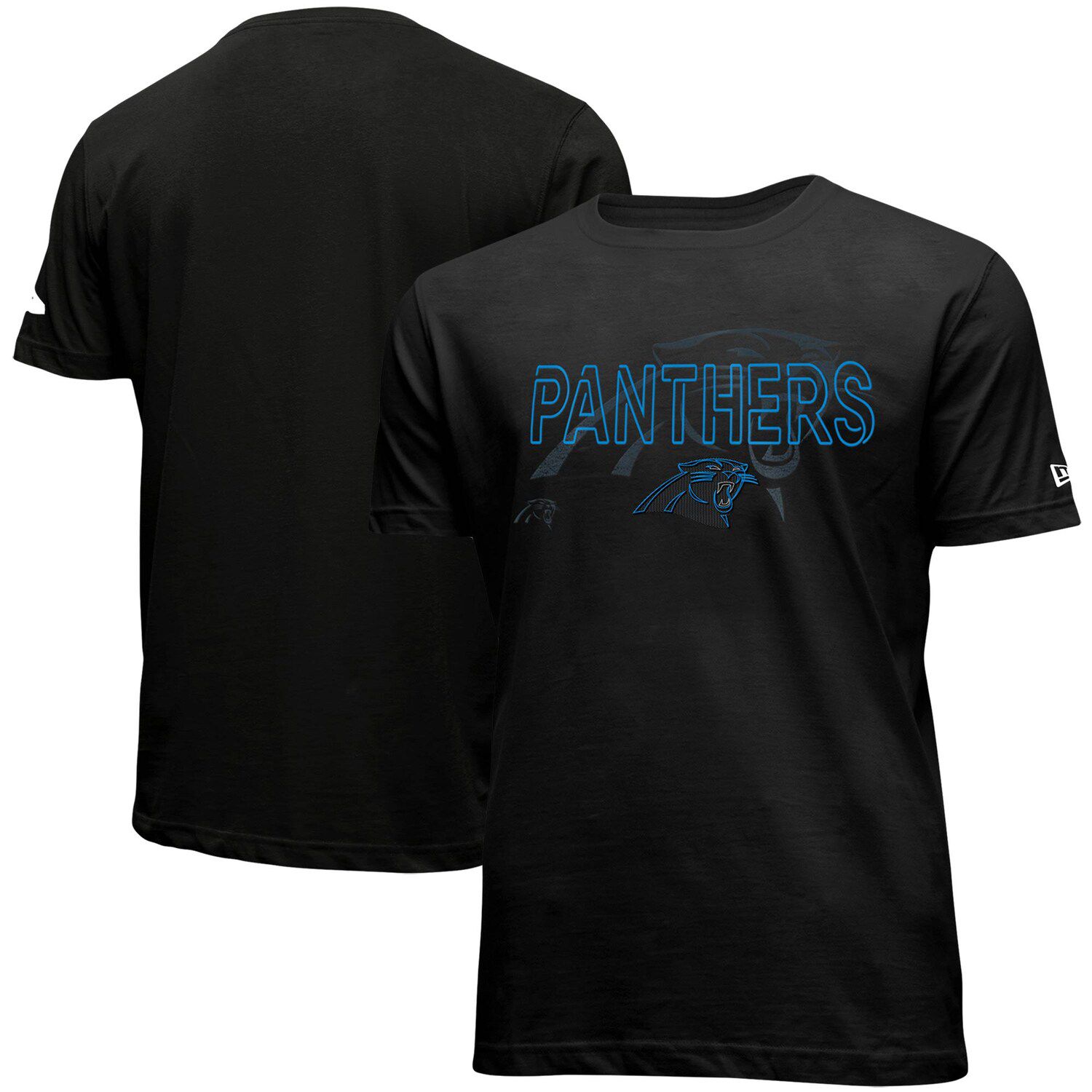 black carolina panthers shirt