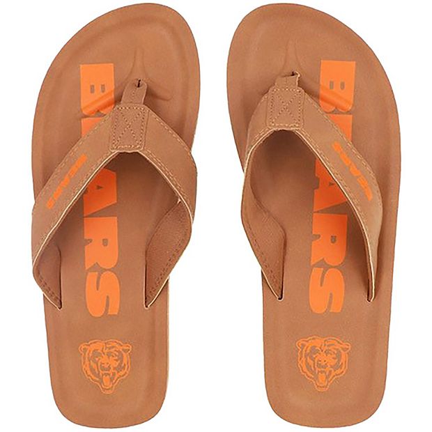 Men's Chicago Bears Color Pop Flip Flop Sandals