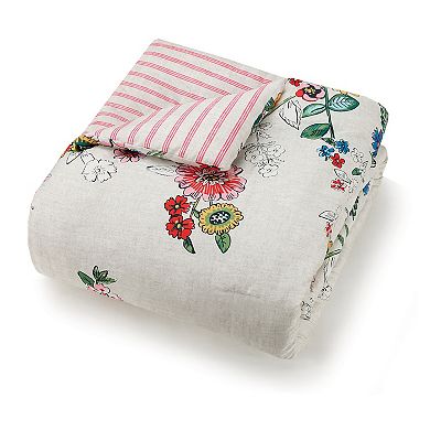 Vera Bradley Coral Floral Comforter Set