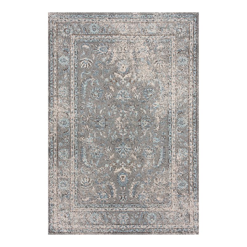 Art Carpet Romest Border Rug, Grey, 5X8 Ft