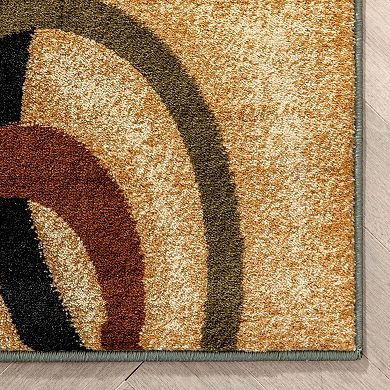 Well Woven Barclay Arcs & Shapes Modern Geometric Area Rug