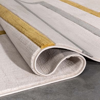 Well Woven Good Vibes Fiona Modern Geometric 3D Textured Area Rug