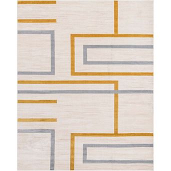 Well Woven Good Vibes Fiona Modern Geometric 3D Textured Area Rug