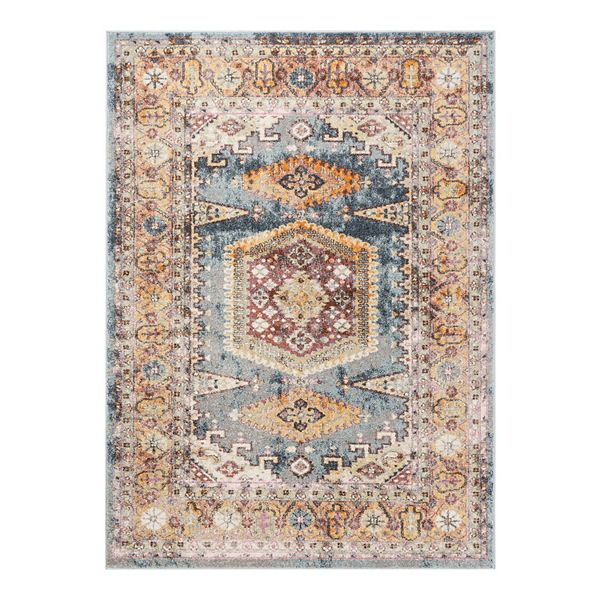 Well Woven Rodeo Roswell Bohomian Tribal Distressed Area Rug