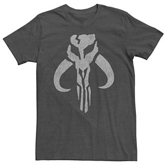 Men's Star Wars The Mandalorian Skull Symbol Tee
