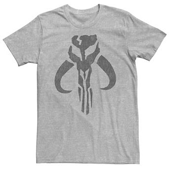 Men's Star Wars Mandalorian Skull Symbol Tee