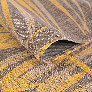 Art Carpet Festival Jacquard Woven Tossed Palm Rug