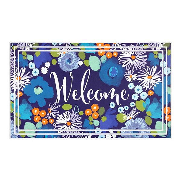 Fashionables Deluxe Lilly Floral Welcome Doormat