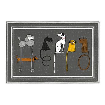 Fashionables Deluxe Hello Dogs Doormat