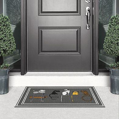 Fashionables Deluxe Hello Dogs Doormat