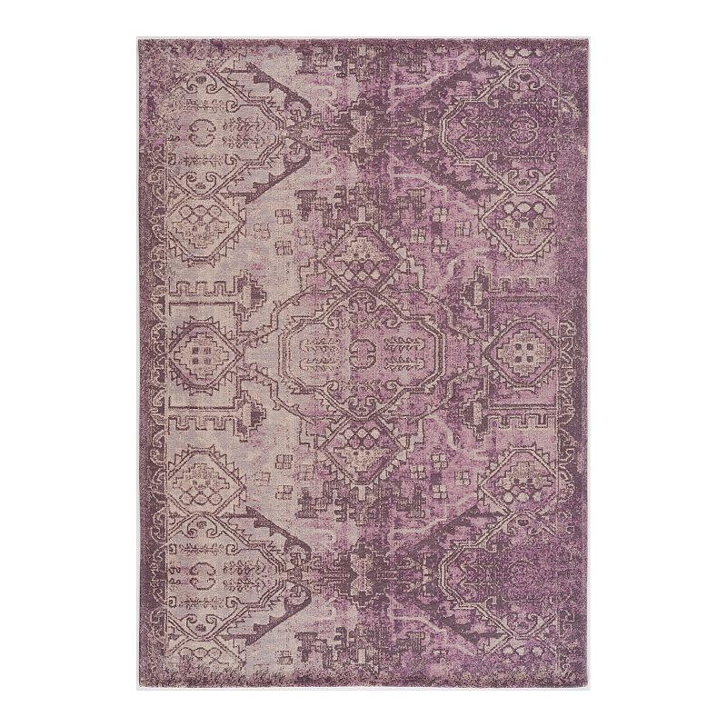 Art Carpet Festival Jacquard Woven Ari Rug, Beig/Green, 8X10 Ft