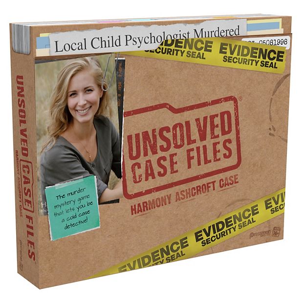 Unsolved case selling files