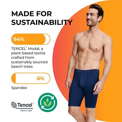 Men's Jockey® Active Ultra-Soft Boxer Briefs