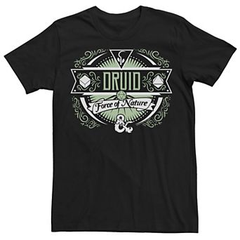Men's Dungeons & Dragons Fighter Druid Poster Tee