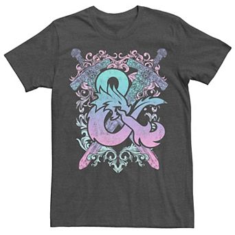 Men's Dungeons & Dragons Pastel Playable Vintage Heraldry Tee