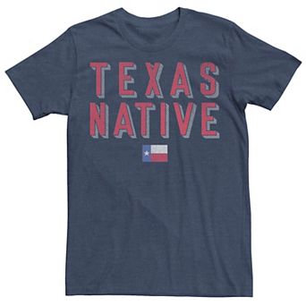 Men's Texas Native Little State Flag Tee