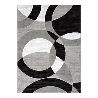 Well Woven Dulcet Bingo Contemporary Geometric Area Rug