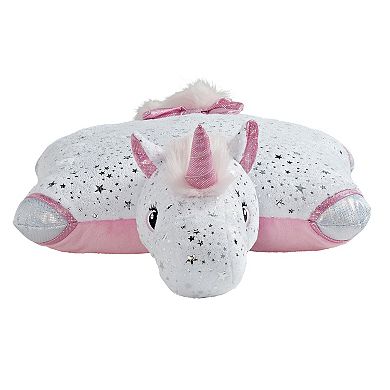 Pillow Pets Glittery Unicorn Stuffed Animal Toy