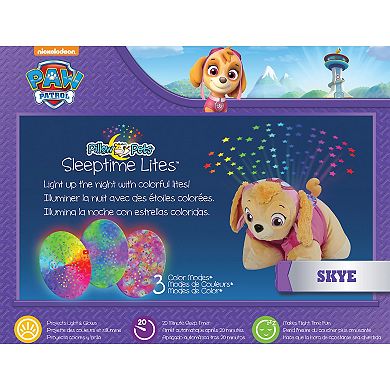 Pillow Pets Nickelodeon PAW Patrol Skye Sleeptime Light